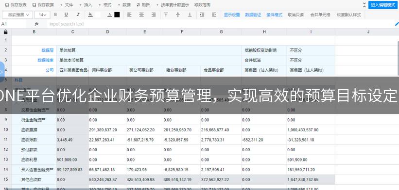 如何利用FONE平台优化企业财务预算管理，实现高效的预算目标设定与执行分析