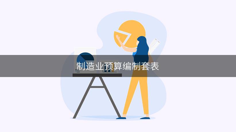 制造业预算编制套表